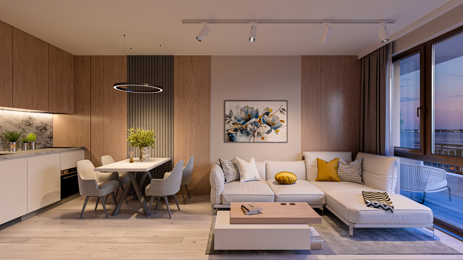 Студия в Premier fort suites — фото недвижимости 1