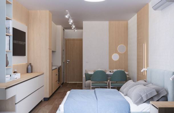 Студия в Sorrento Sole Mare 2 — фото недвижимости 1