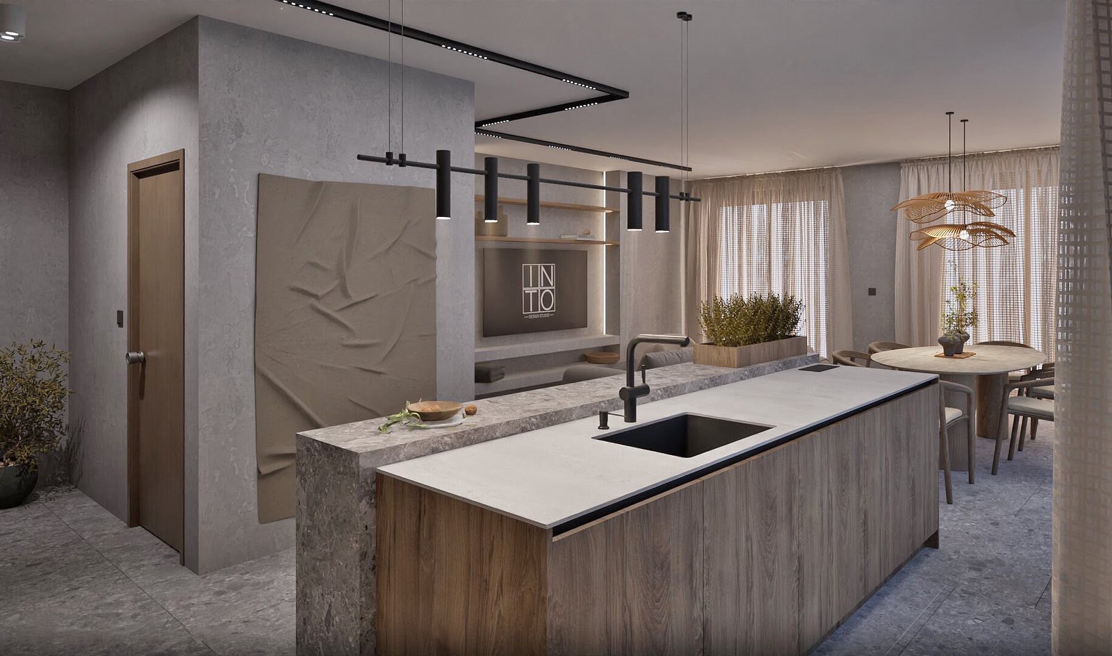 Трехкомнатная квартира в Grand luxury home — фото недвижимости 6